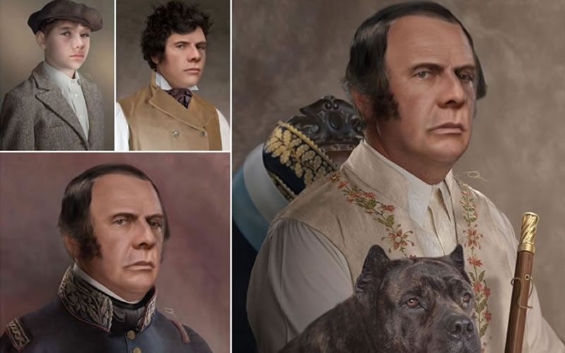Se inauguró una muestra reconstructiva sobre la imagen de Justo José de Urquiza