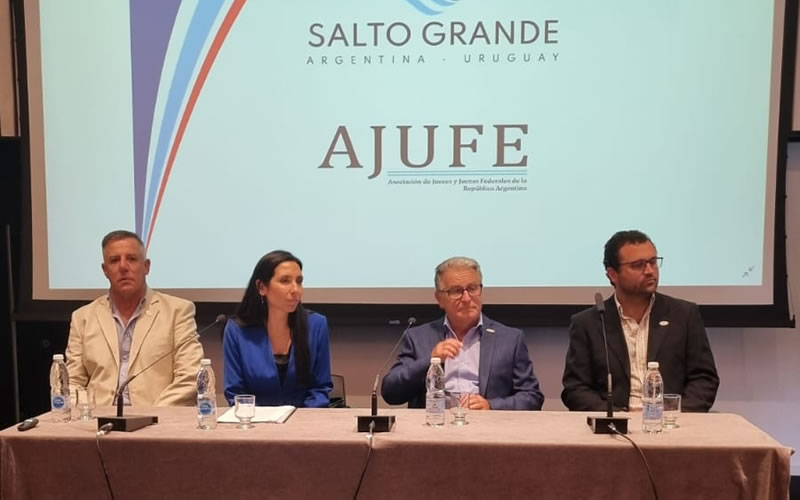 Salto Grande y el Juzgado Federal de Concordia celebraron las primeras jornadas de Delitos Complejos y Crimen Organizado