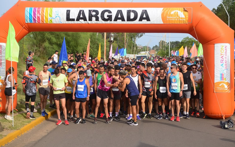 En las tres distancias de la Maratón “Ciudad de Chajarí” se destacaron los concordienses