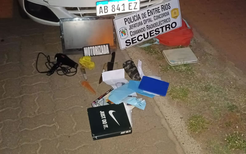 Jóvenes adolescentes ingresaron a una casa para robar pero fueron detenidos