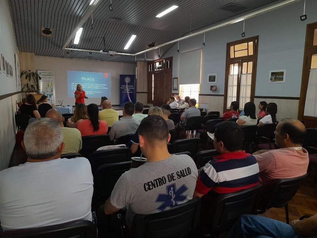 Equipos de salud de la región se capacitaron en el abordaje de Emergencias Pre-Hospitalarias