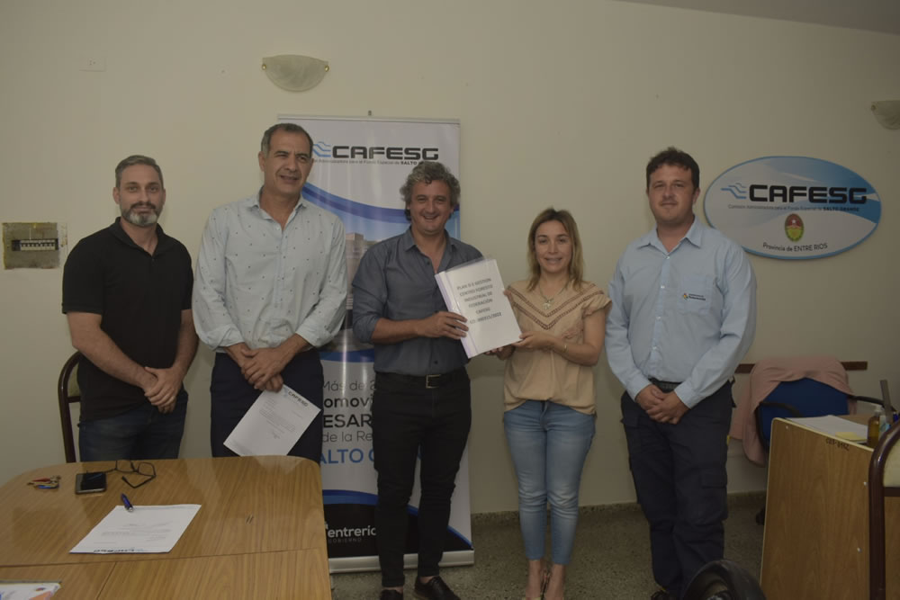 CAFESG entregó el Plan de Gestión del Centro Foresto Industrial de Federación