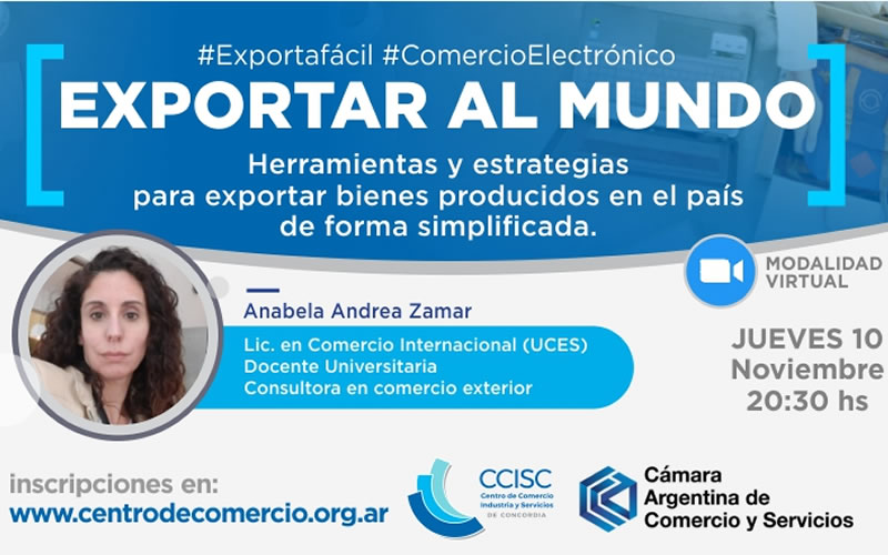 Exportar al mundo: Nueva capacitación del CCISC