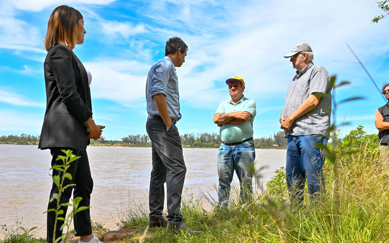 Empresas interesadas en la protección costera recorrieron la zona de intervención del proyecto
