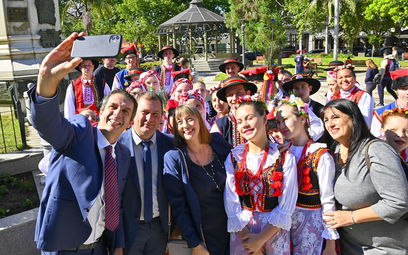 La embajadora de Polonia, Aleksandra Piatkowska, visitó Concordia