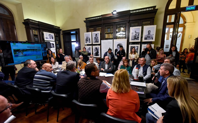 Presupuesto 2023: “La prioridad está en Salud, Desarrollo Social y obras públicas”