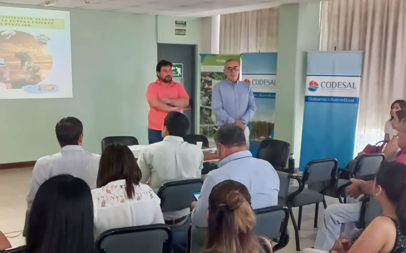 Se realizó en Codesal el Taller participativo para el Proyecto Reserva Natural del perilago de Salto Grande