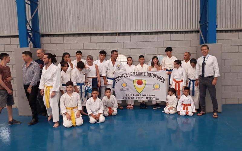 Histórica participación de karatecas concordienses en Torneo Nacional