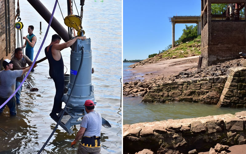 Emergencia Hídrica: Obras Sanitarias toma medidas para garantizar el servicio ante la ola de calor, la bajante del río y el derroche de agua