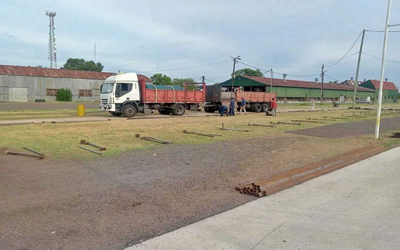 Comenzaron los trabajos en el predio pensando en la edición 2023 del Carnaval