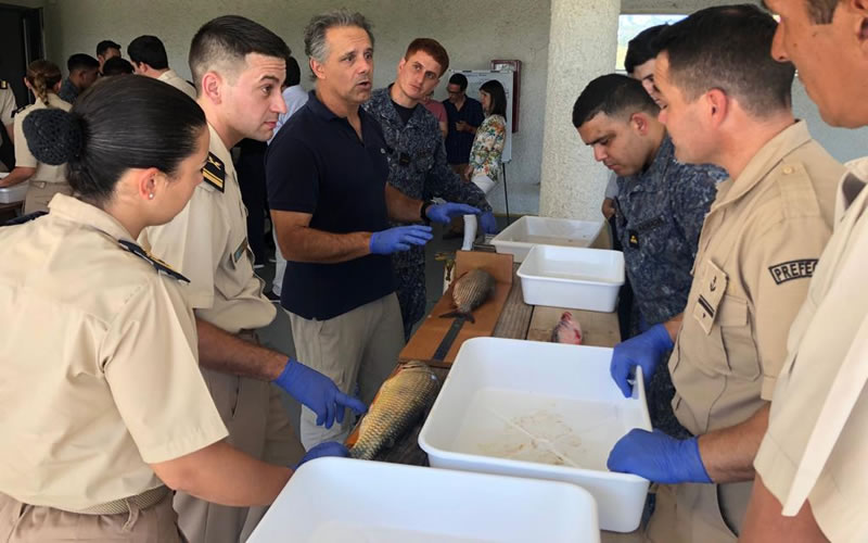 Jornada en CARU: Capacitación sobre actuación ante episodios de mortandad de peces