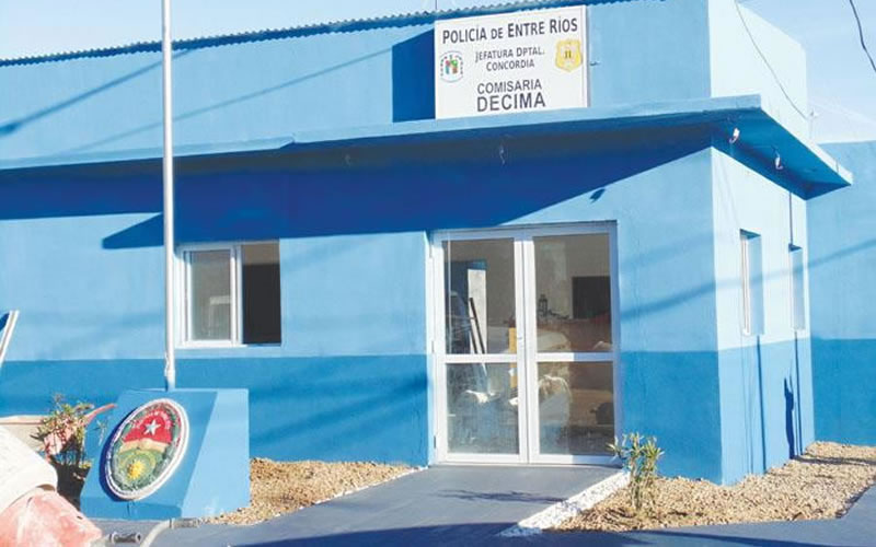 Detenido en flagrancia mientras salía de una obra en construcción