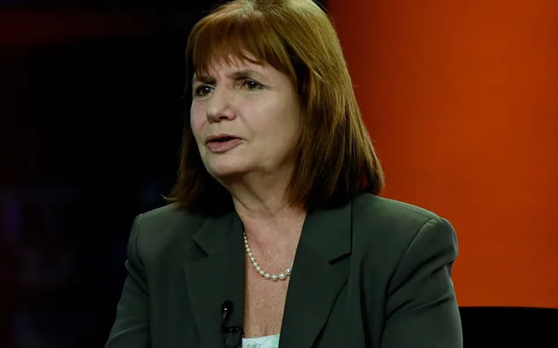 Patricia Bullrich: “Que Cristina renuncie a lo que quiera, la Justicia ya le dijo que no puede ser candidata a nada”