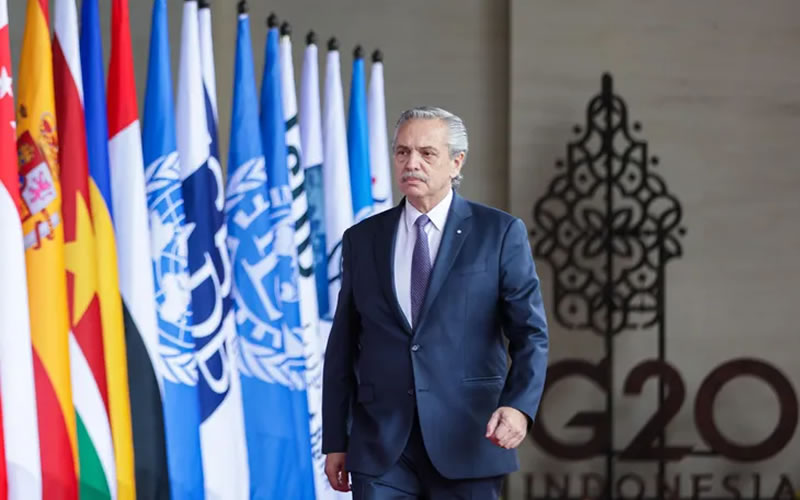 Alberto Fernández: «Con todos los problemas que tiene Argentina, no estoy pensando en la reelección»