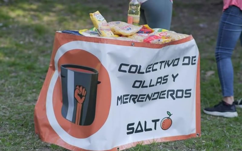 Reclaman falta de apoyo del ministerio de Desarrollo Social al Colectivo de Ollas y Merenderos de Salto