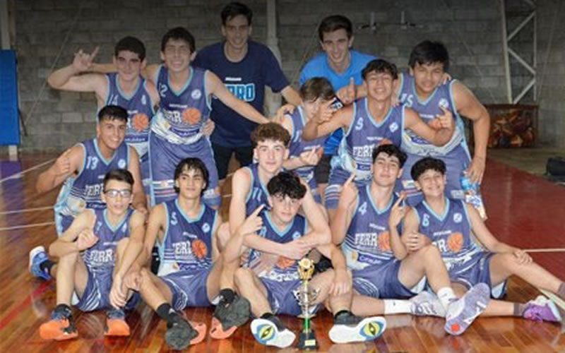 Ferro ganó la Copa de Bronce del Torneo Interasociativo de Básquetbol de Intermedias