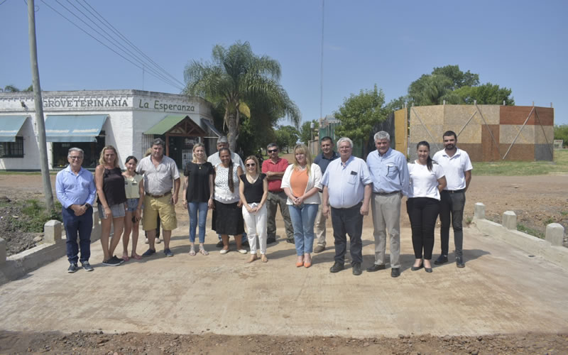 CAFESG habilitó una nueva obra en San Jaime de la Frontera