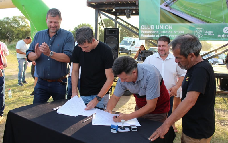El Club Unión de Villa Jardín tiene predio para su cancha
