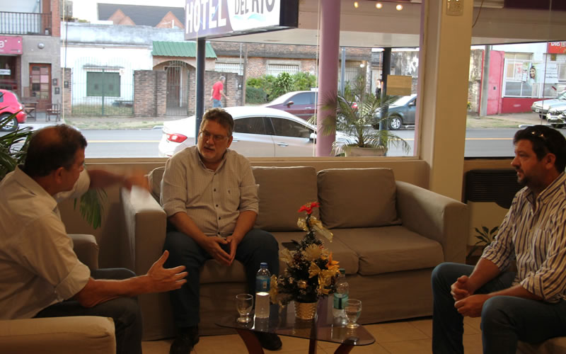 Autovía 14: Tema central de una reunión entre Francolini, la Cámara Entrerriana de Turismo y la Federación Económica de Corrientes