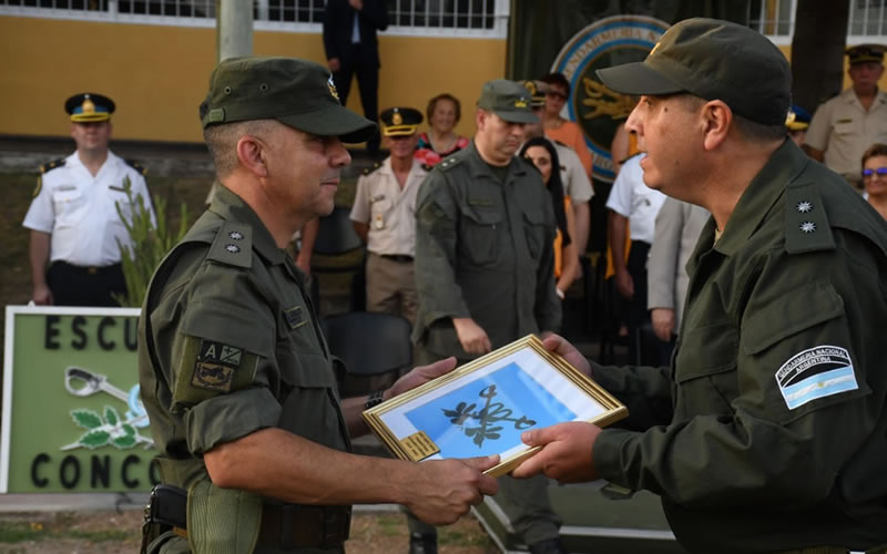 Asumió el nuevo Jefe del Escuadrón 4º “Concordia” de Gendarmería Nacional