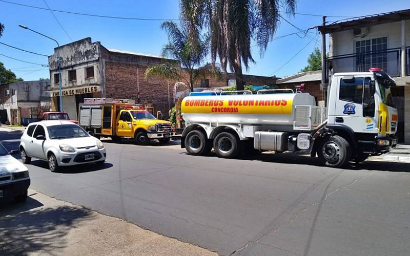 Se sobrecalentó una instalación eléctrica y produjo un incendio en una vivienda