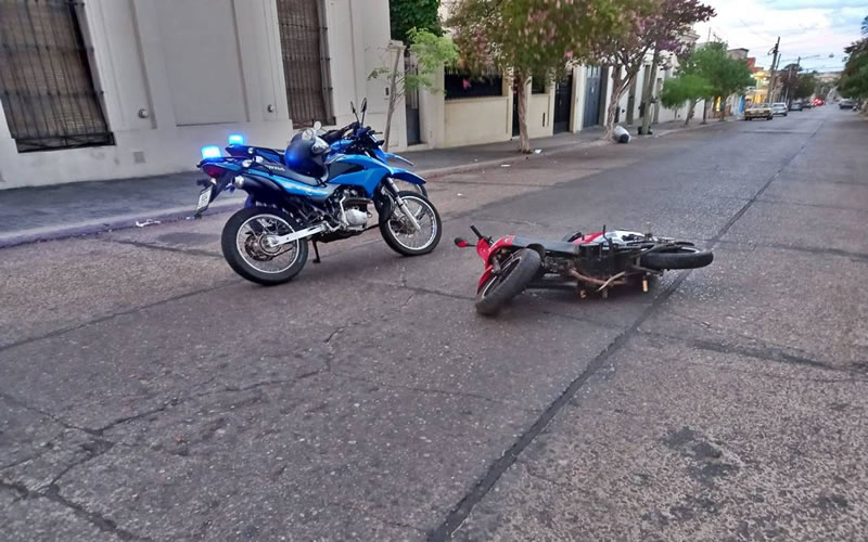 Robo y persecución en pleno centro
