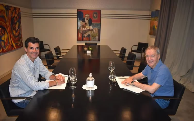Juan Manuel Urtubey y Juan Schiaretti anunciaron que serán candidatos a presidente en un nuevo espacio “por fuera de la grieta”