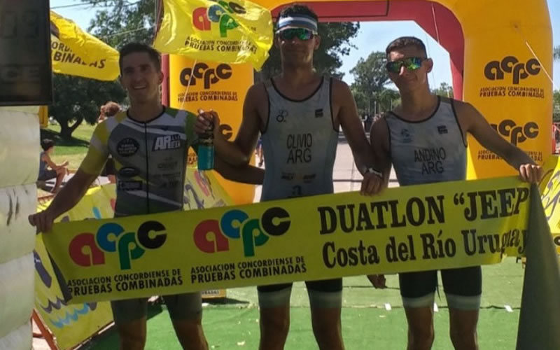 Triatlon Jeep en Victoria: Clivio y Rivero ganaron de local