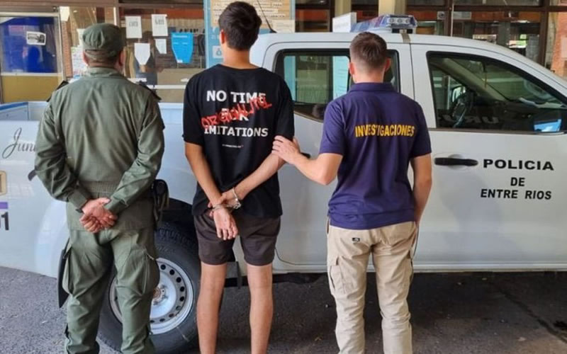 Joven quien habría realizado una estafa fue detenido en el Puente Internacional Salto Grande