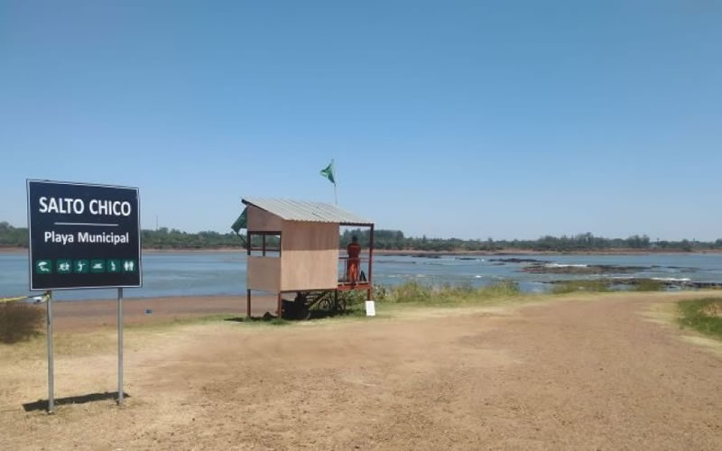En Salto piden tener precaución a la hora de hacer uso recreativo de las playas