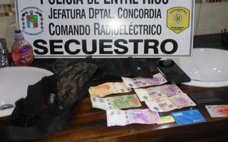Había robado varios elementos y lo detuvieron cuando intentó robar un casino