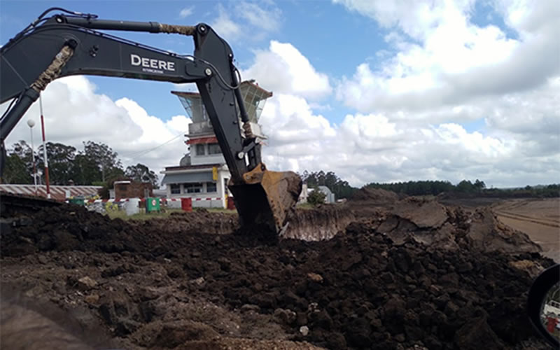 Con un 20 por ciento de su ejecución avanza la readecuación del aeropuerto de Concordia