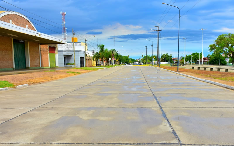 Plan de Movilidad Urbana: Se inauguran las obras de pavimentación de calle Próspero Bovino
