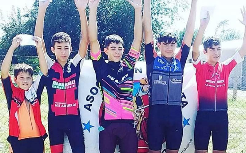 Ciclismo: Pedalistas locales la rompieron en Zárate