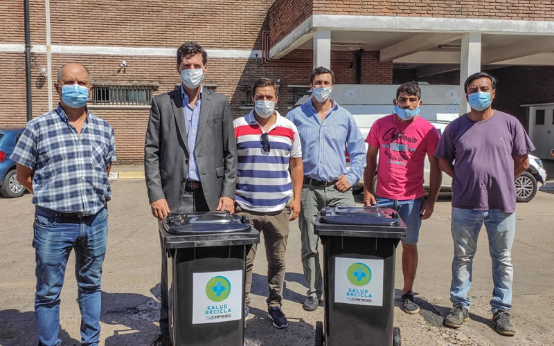 CAFESG contribuye con la gestión de residuos del Hospital Masvernat