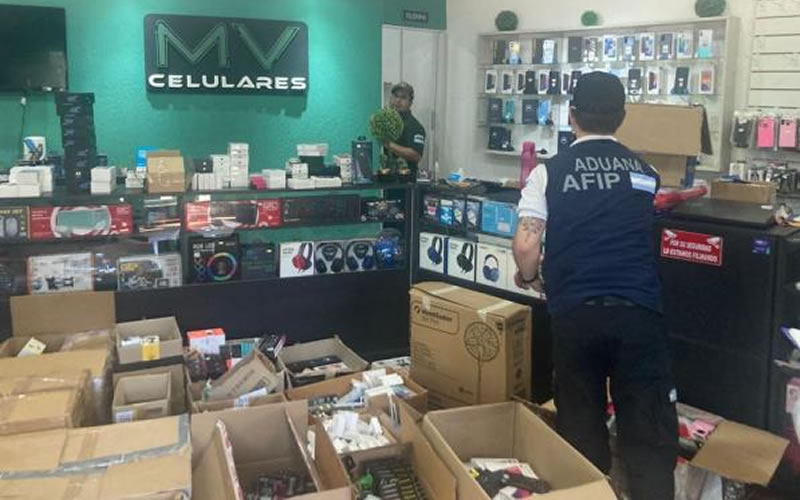 Aduana secuestró en Entre Ríos mercadería importada fuera de regla valuada en más de $ 50 millones