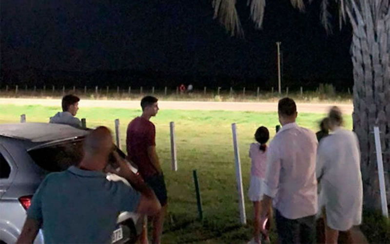 Desde ambas orillas del Uruguay avistaron extrañas luces en el cielo