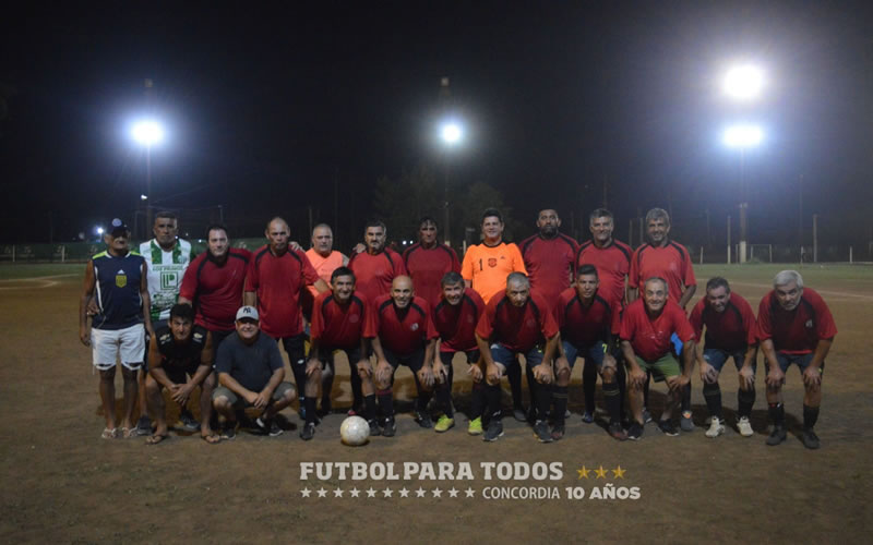 Fútbol de Veteranos +50: Vialidad se consagró campeón y el 25 de febrero Concordia recibirá a Salto en Libertad