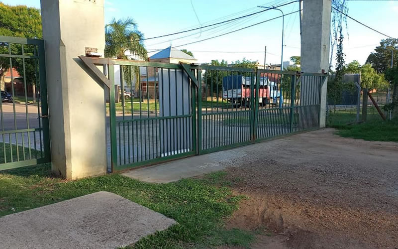 Acciones de mejoras en el Polideportivo San Martín