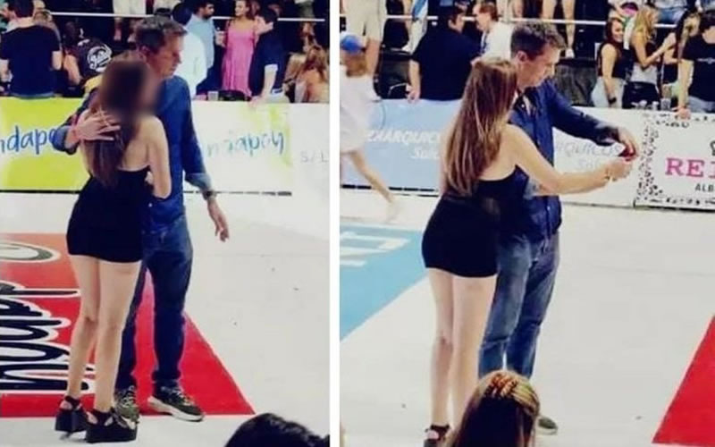 Tras la viralización del polémico video el intendente y la joven hablaron a través de sus redes sociales