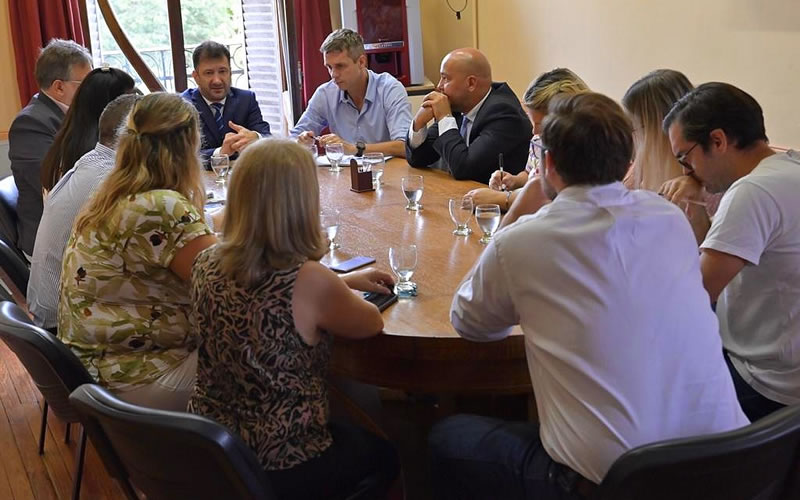 Kueider se reunió con concejales para hablar del proyecto de Ley de Beneficios Energéticos