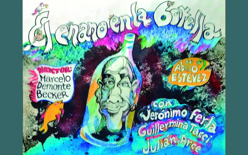 La obra «El Enano en la Botella» se estrenará en el Espacio Cultural Arandú
