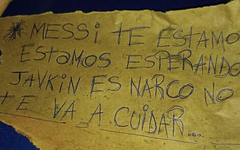 “Messi te estamos esperando”: Balearon un supermercado de la familia de Antonela Roccuzzo en Rosario y dejaron un mensaje mafioso