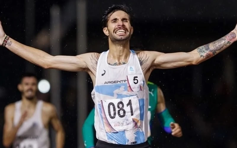 Federico Bruno correrá  los 10K de Vicente López