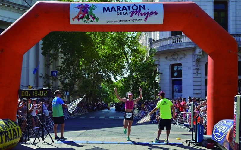 Nelsa Valenzuela se quedó con la Maratón de la Mujer