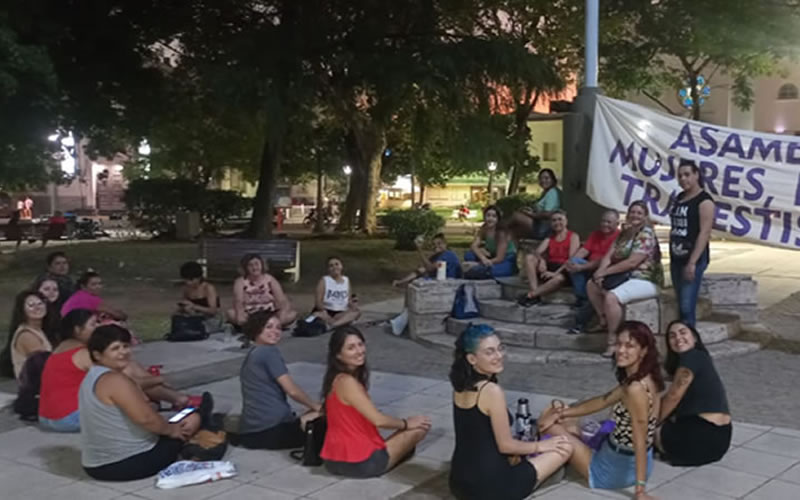 El movimiento feminista de Concordia se encuentra con preparativos de cara al 8M