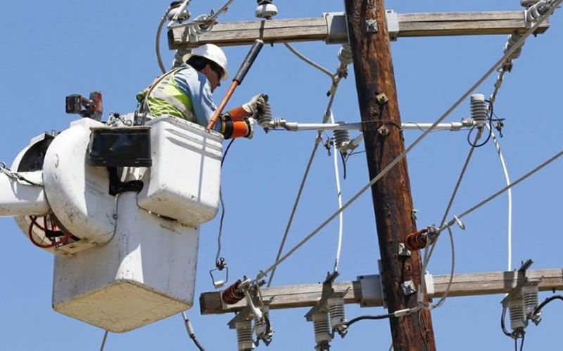 Corte imprevisto de energía en la ciudad