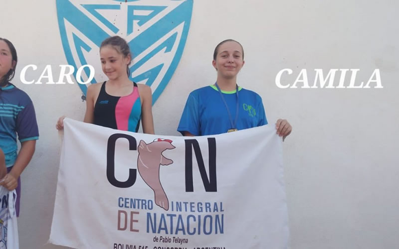 Buenos resultados para nadadores de Concordia
