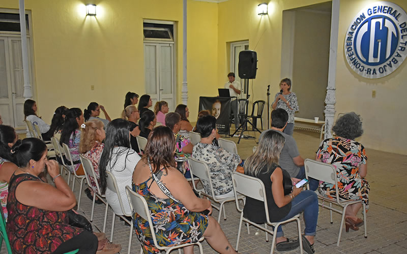 Mes de la Mujer: En la CGT se realizó la jornada de capacitación «Hablemos de violencia»