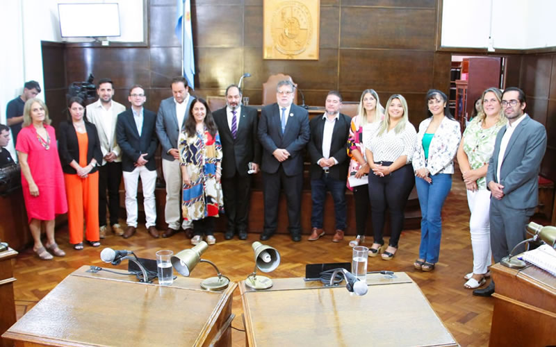 Se realizó la Sesión Preparatoria del Concejo Deliberante de Concordia